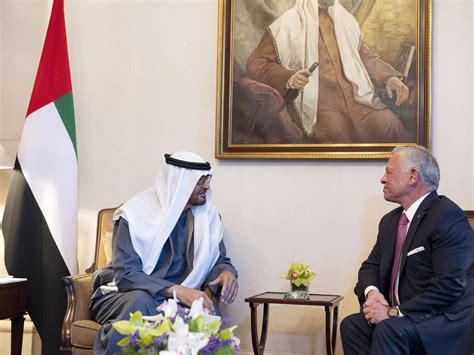 Uae President King Of Jordan Discuss Bilateral Relations Regional