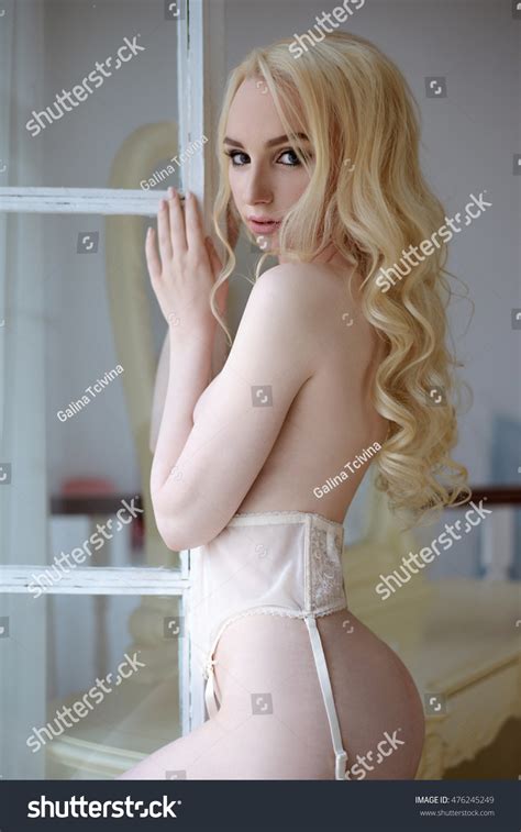 Beautiful Nude Sexy Lady Elegant Pose Stock Photo Shutterstock