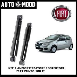 Kit 2 Ammortizzatori Posteriori Fiat Punto 188 1 2 8v 16v 1 3 JTD 70CV