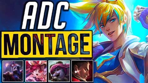 Adc Montage 5 Best Adc Plays Compilation League Of Legends Mid