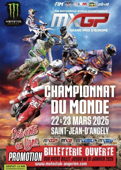 MXGP OF EUROPE 2025 Moto Club Angérien Saint Jean d angély