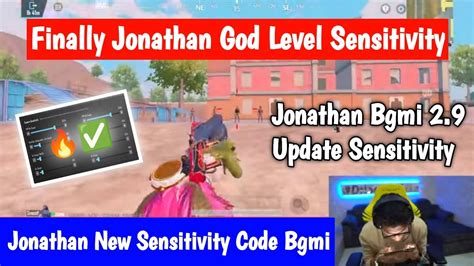 🔥 Finally Jonathan God Level Sensitivity Bgmi Jonathan New