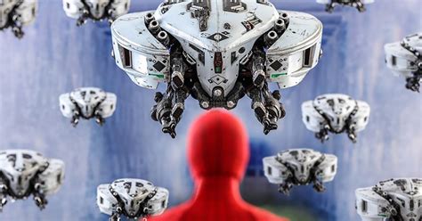 Hot Toys蜘蛛人離家日神秘客的無人機 比例配件組