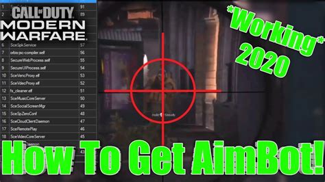 How To Get AimBot In Call Of Duty Modern Warfare 100 Working 2020