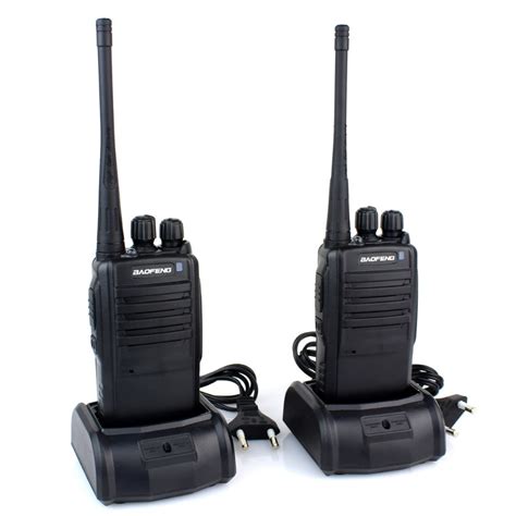 1 Pair Walkie Talkie Bf 388a Uhf 400 470 Mhz 5w 16ch Portable Two Way