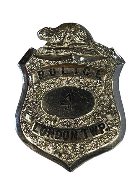 Obsolete London Township Police Badge – Marway Militaria Inc & Winnipeg ...