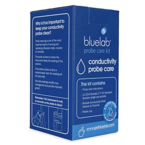 Kit De Limpieza Y Calibraci N De Ec Bluelab Para Medidores