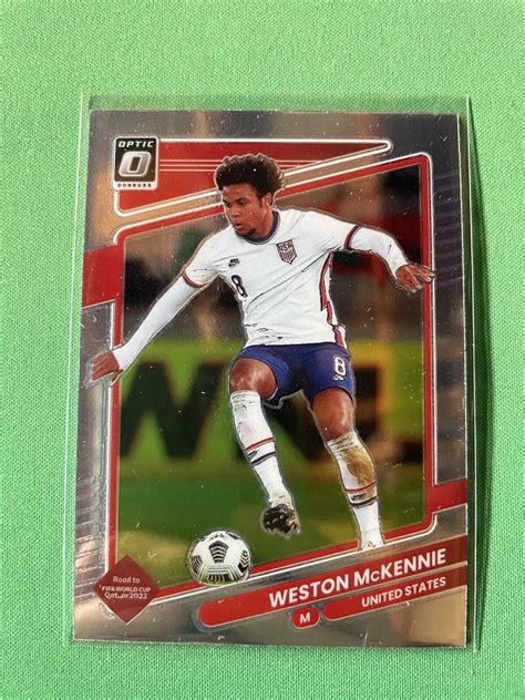 Panini Donruss Road To Qatar Weston Mckennie Optic Base