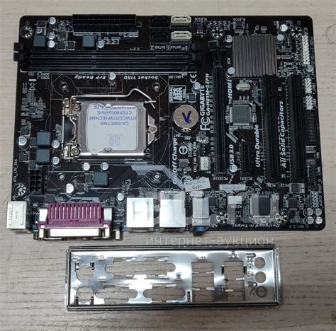 Мат. плата Gigabyte GA-H81M-S2PH /LGA1150/DDR3/mATX — купить в ...