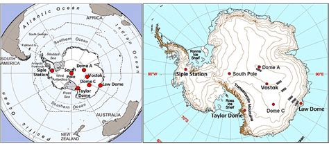 Vostok Station Map