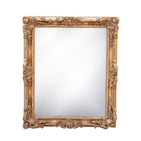 Miroir Rectangulaire Style Empire N Oclassique En Bois Dor Sculpt