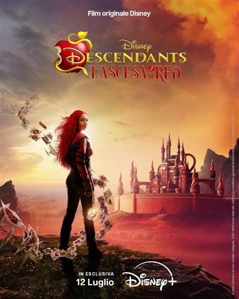 Descendants LAscesa Di Red Il Teaser Trailer E Il Poster Del Nuovo