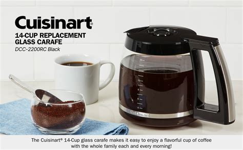 Cuisinart Dcc 2200rc 14 Cup Replacement Glass Carafe Coffeemaker Carafes Home