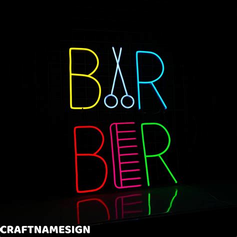 Salon Neon Sign Craft Name Sign