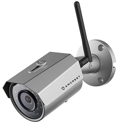 Amcrest IPM-723S Outdoor 960P 1.3 Megapixel (1280TVL) WiFi Wireless IP ...