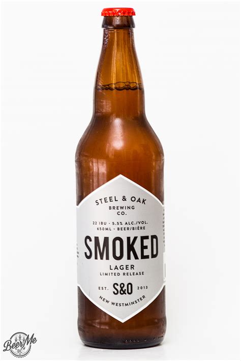 Steel And Oak Brewing Co Smoked Lager Beer Me British Columbia