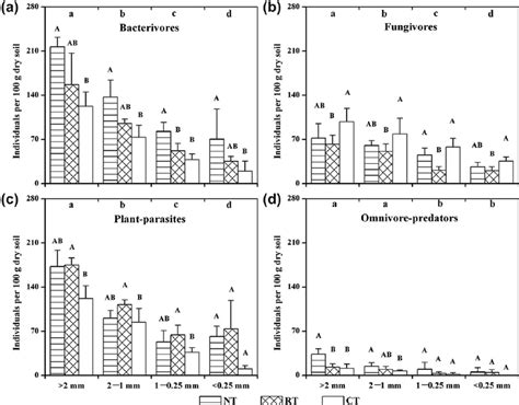 Abundances Of Nematode Trophic Groups Within Soil Aggregate Fractions