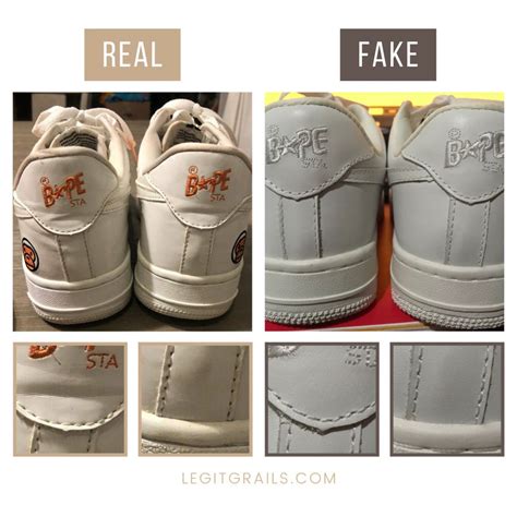 How To Spot Fake Vs Real Bape Sta Legitgrails