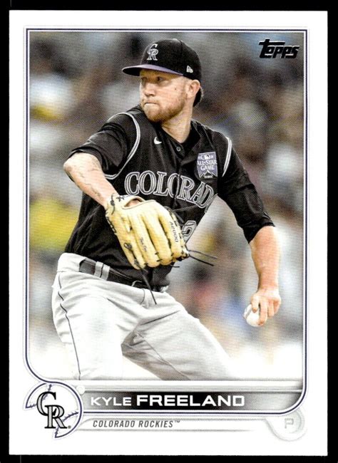 Topps Series Kyle Freeland Colorado Rockies Ebay