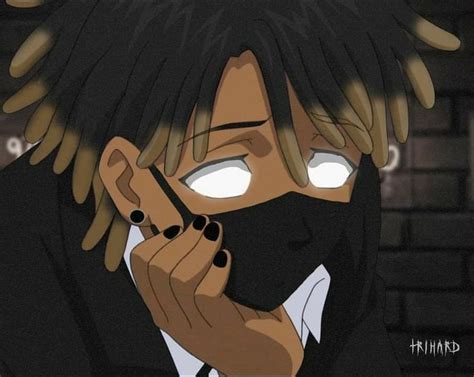 Pin By Trynatiroyster On Anime Black Anime Guy Black Anime