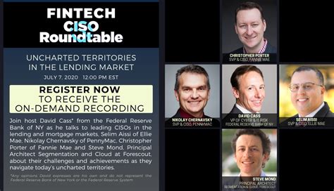 Ciso Roundtable Uncharted Territories In The Lending Market