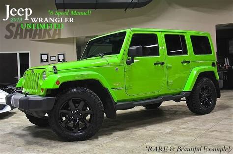 New 2013 Jeep Wrangler Unlimited Sahara 4wd For Sale 32800 Chicago Motor Cars Stock