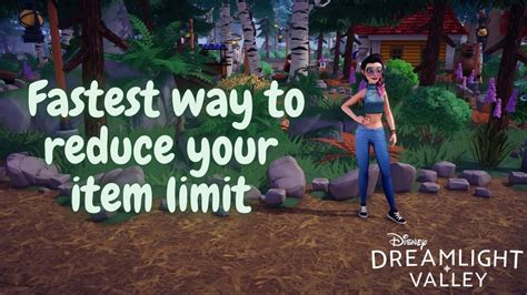 Fastest And Easiest Way To Reduce Your Item Limit In Disney Dreamlight