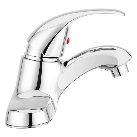 Dura® Df Nml210 Cp Brass Chrome Polished Low Arc Lavatory Faucet With