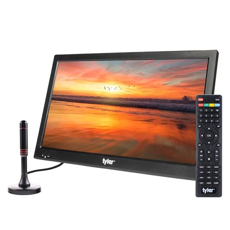 Tyler 16 Rechargeable Portable Tv Lcd Monitor Small With Built In