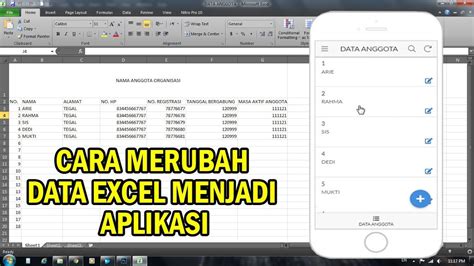 Cara Membuat Excel Menjadi Aplikasi