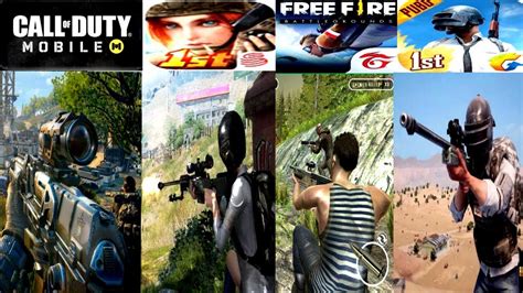 Pubg Mobile Vs Call Of Duty Mobile Vs Free Fire Vs Rules Of Survival