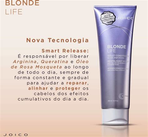 Condicionador Joico Blonde Life Violet Beleza Na Web