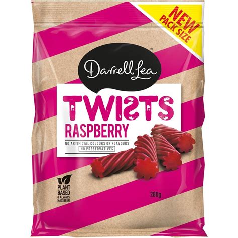 Darrell Lea Raspberry Twists 280g X 12 Amazonde