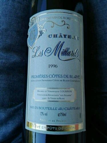 Ch Teau Les Millards Premi Res C Tes De Blaye Vivino Us