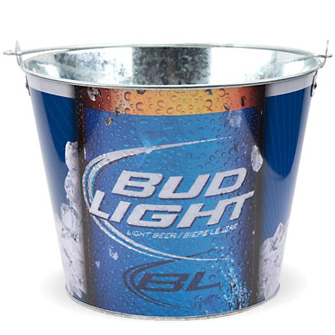 Bud Light Lime Metal Ice Bucket Beer Bucket Producer