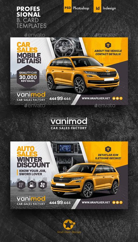 Car Sales Business Card Templates | Business card template design ...