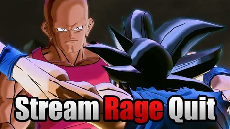 Making Streamer Rage Quit His Own Stream Dragon Ball Xenoverse