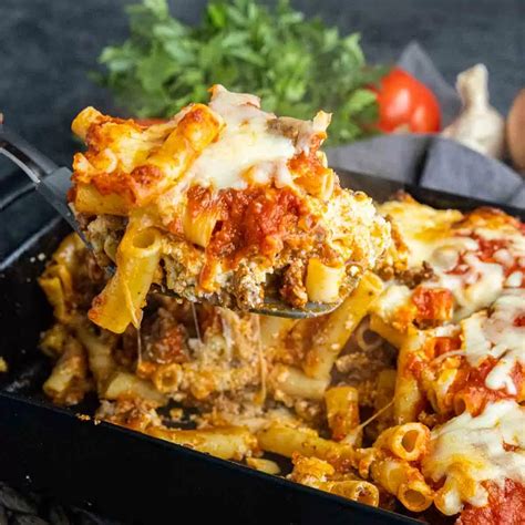 Sausage Baked Ziti Recipe Home Made Interest