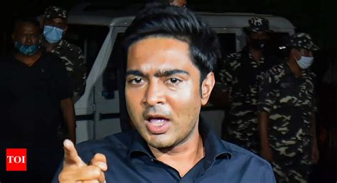 Tmc Leader Abhishek Banerjee Appears Before Cbi Amidst Heavy Security