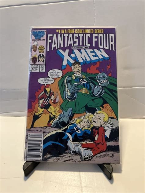 Fantastic Four Versus The X Men Comic Book 1 Marvel 1987