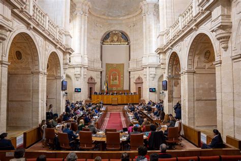 El Parlamento andaluz convalidará en su primer Pleno de 2024 el cuarto