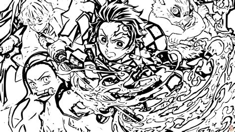 Demon Slayer Coloring Pages Printable Free And Easy