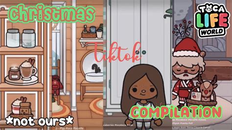 Toca Boca Christmas Tiktok Compilation Toca Twins Youtube