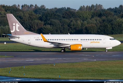 OY JTB Jet Time Boeing 737 3Y0 WL Photo By Jan Seba ID 1061754