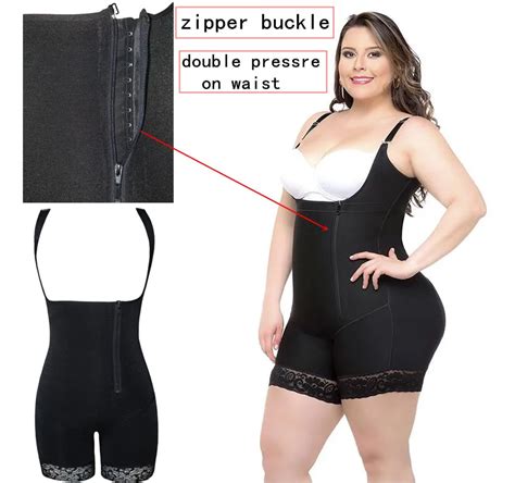 Plus Size S 6xl Adjustable Strap Slimming Butt Lift Shapers Sculpting