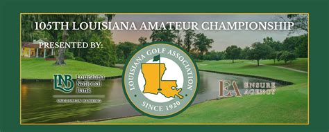 Qualifier Fields Locked In For Th Louisiana Amateur Championship