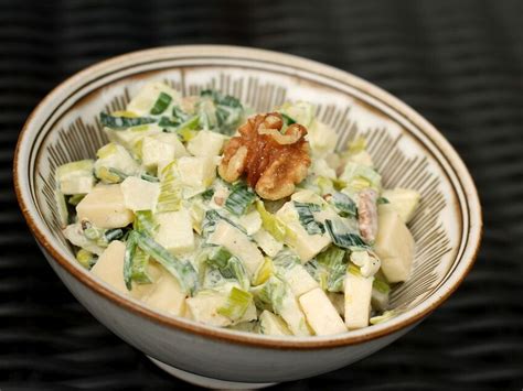 Pikanter Apfel Lauch Salat Mit Curry Von Barb Chefkoch