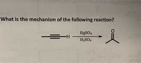 Answered: What is the mechanism of the following… | bartleby