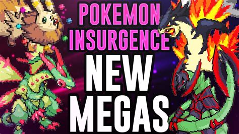 A Guide On The New Mega Evolutions In Pokemon Insurgence Youtube