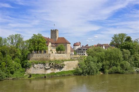 Lauffen Am Neckar The New Heilbronn Gate Stock Image Image Of Gate